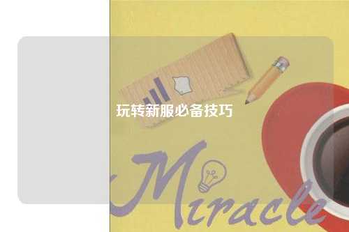 玩转新服必备技巧