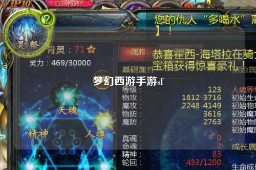 梦幻西游手游sf