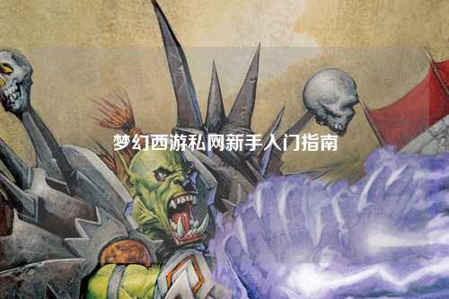 梦幻西游私网新手入门指南