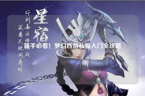 新手必看！梦幻西游私服入门全攻略