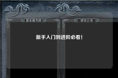 新手入门到进阶必看!